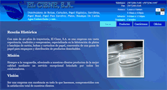 Desktop Screenshot of elcisnesa.com